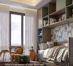 Living Room in 2 BHK Apartment at Hoskote – for Sale