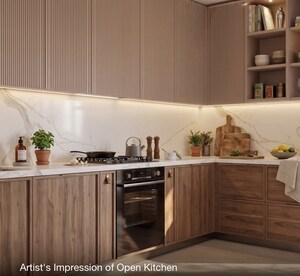 Kitchen in 2 BHK Apartment at Hoskote – for Sale
