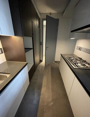 Kitchen in 4 BHK Apartment at Lodha Trump Tower, Worli – for Rent