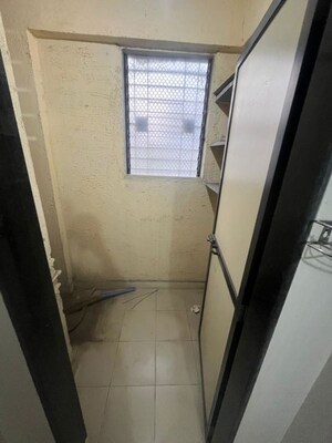 Bathroom in 1 BHK Apartment at Ghantali CHS, Naupada – for Rent