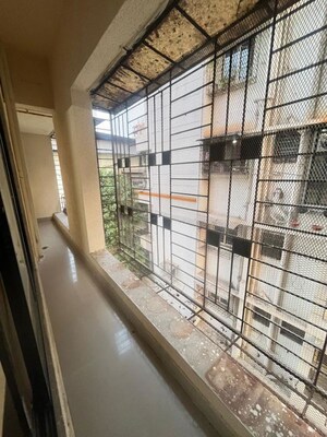 Balcony in 1 BHK Apartment at Ghantali CHS, Naupada – for Rent