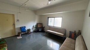 Living Room in 2 BHK Apartment at Sunshine Park, Balewadi – for Rent