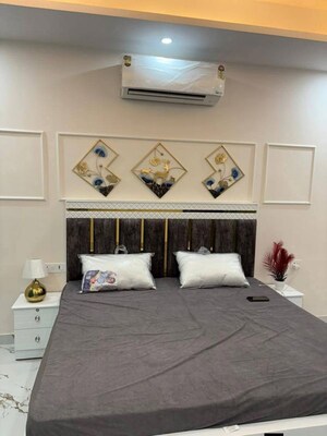 Living Room in 1 BHK Apartment at Sainik Farm – for Rent