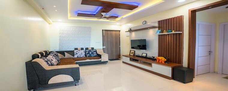 Living Room, vian-mrida 3 Bedroom 1740 Sq.Ft. Apartment In Kollur Hyderabad 10406508