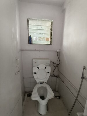 Bathroom in 1 RK Apartment at Vasant Valley Complex, Malad East – for Rent