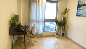Living Room in 2 BHK Apartment at Hiranandani Atlantis, Powai – for Rent