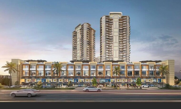 Exterior View, ambala highway 3 Bedroom 1903 Sq.Ft. Apartment In Ambala Highway Zirakpur 10406466