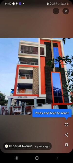 3 BHK Apartment – Exterior View View at Chanakyapuri - for Sale