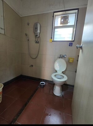 Bathroom in 3 BHK Apartment at Raheja Gardens Fantasia, Raghunath Nagar – for Rent
