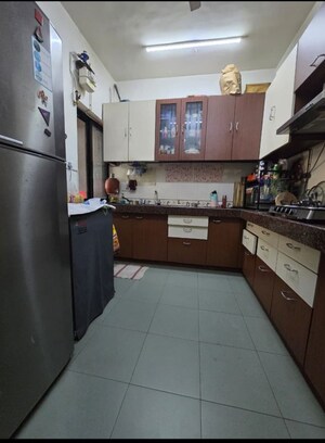 Kitchen in 3 BHK Apartment at Raheja Gardens Fantasia, Raghunath Nagar – for Rent