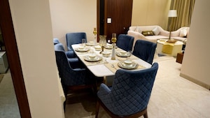 Living Room in 3.5 BHK Apartment at Allwin El Spazia, Sanauli – for Rent