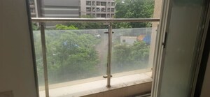 Balcony in 1 BHK Apartment at Haware Estate, Kasarvadavali – for Rent