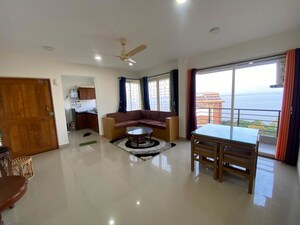 Living Room in 3 BHK Penthouse at Chicalim – for Sale