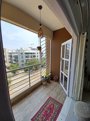 Balcony in 2 BHK Apartment at Saranya Sreshta, Whitefield – for Rent