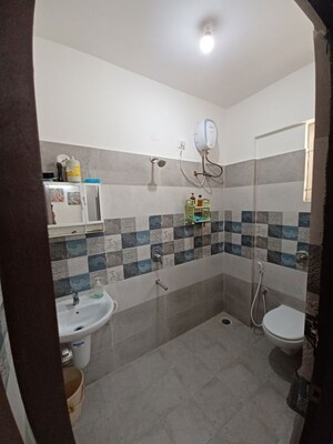 Bathroom in 2 BHK Apartment at Saranya Sreshta, Whitefield – for Rent