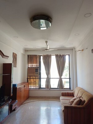 Living Room in 1 BHK Apartment at Colaba Court, Colaba – for Sale