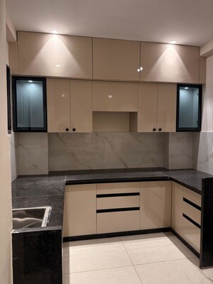 Kitchen in 3 BHK Apartment at Awadhpuri – for Sale