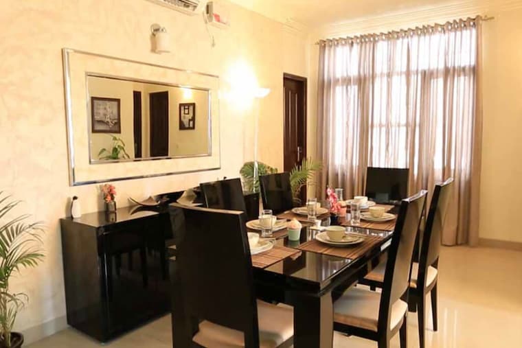 Living Room, wave-prime-floors 2 Bedroom 840 Sq.Ft. Builder Floor In Wave City Ghaziabad 10401196