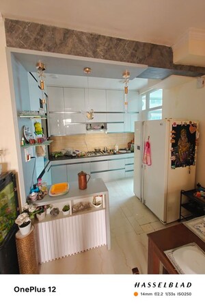 Kitchen in 3 BHK Apartment at Omaxe The Palace, Gomti Nagar – for Rent