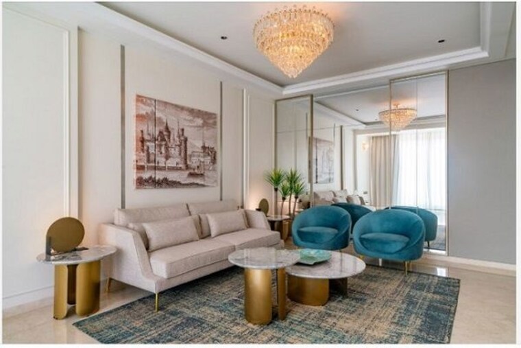 Living Room, akshita-akreya 4 Bedroom 4260 Sq.Ft. Villa In Shamirpet Hyderabad 10406725