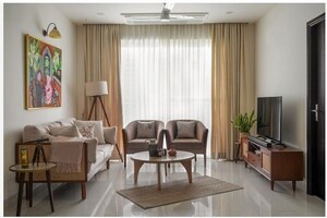 Living Room in 4 BHK Villa at Akshita Akreya, Shamirpet – for Sale