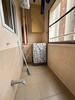 Bathroom in 3 BHK Apartment at Accurate Wind Chimes, Gachibowli – for Rent