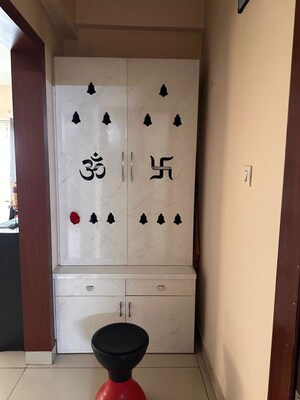 Bathroom in 3 BHK Apartment at Accurate Wind Chimes, Gachibowli – for Rent