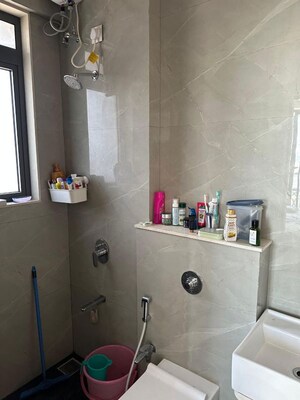 Bathroom in 1 BHK Apartment at Sugee Akanksha, Dadar West – for Rent