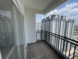 Balcony in 3 BHK Builder Floor at My Home Tridasa, Tellapur – for Sale