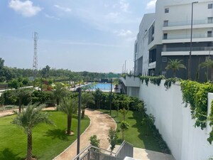 Balcony in 3 BHK Builder Floor at My Home Tridasa, Tellapur – for Sale
