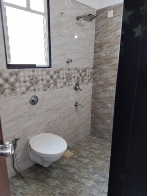 Bathroom in 2 BHK Apartment at Nirman Silver Mist, Lohgaon – for Rent
