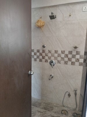 Bathroom in 2 BHK Apartment at Nirman Silver Mist, Lohgaon – for Rent