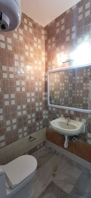 Bathroom in 3 BHK Builder Floor at Greater Kailash I – for Rent