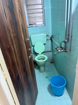 Bathroom in 2 BHK Apartment at Mahim West – for Rent