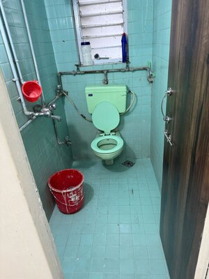 Bathroom in 2 BHK Apartment at Mahim West – for Rent