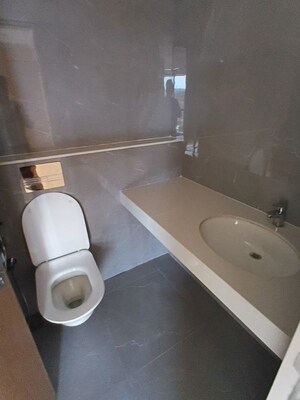 Bathroom in 2 BHK Apartment at Lodha Woods, Kandivali East – for Rent