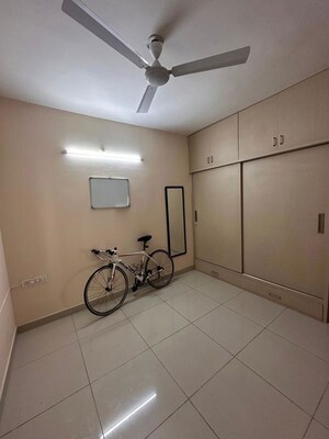 Bathroom in 3.5 BHK Apartment at Prestige High Fields Gachibowli, Gachibowli – for Rent