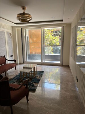 Living Room in 3 BHK Builder Floor at Dlf Cyber City – for Rent