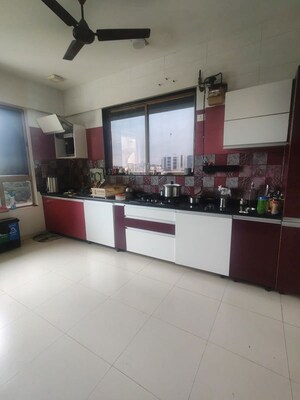 Kitchen in 3 BHK Apartment at Lunkad Orchids, Viman Nagar – for Rent