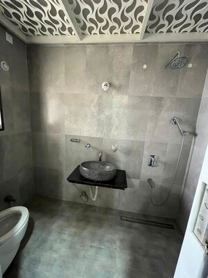 Bathroom in 3 BHK Apartment at Lunkad Orchids, Viman Nagar – for Rent