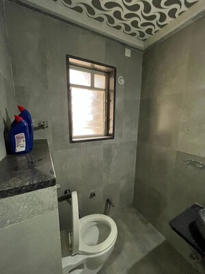 Bathroom in 3 BHK Apartment at Lunkad Orchids, Viman Nagar – for Rent