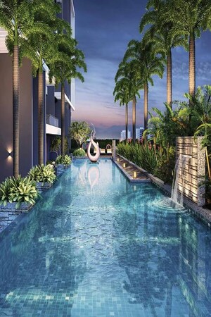 Swimming Pool in  Office Space at Shah Prima, Kharghar – for Rent