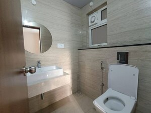 Bathroom in 3 BHK Apartment at Aurobindo Kohinoor, Serilingampally – for Rent