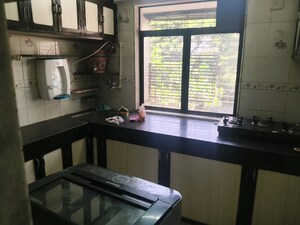 Kitchen in 1 BHK Apartment at Irla – for Rent