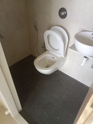 Bathroom in 2 BHK Apartment at Navkar City, Naigaon East – for Rent