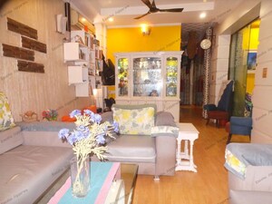 Living Room in 3 BHK Builder Floor at Chittaranjan Park – for Sale