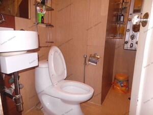 Bathroom in 3 BHK Builder Floor at Chittaranjan Park – for Sale