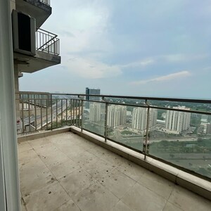 Balcony in 4 BHK Apartment at Conscient Heritage Max, Sector 102 – for Rent