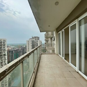 Balcony in 4 BHK Apartment at Conscient Heritage Max, Sector 102 – for Rent