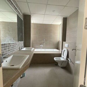 Bathroom in 4 BHK Apartment at Conscient Heritage Max, Sector 102 – for Rent